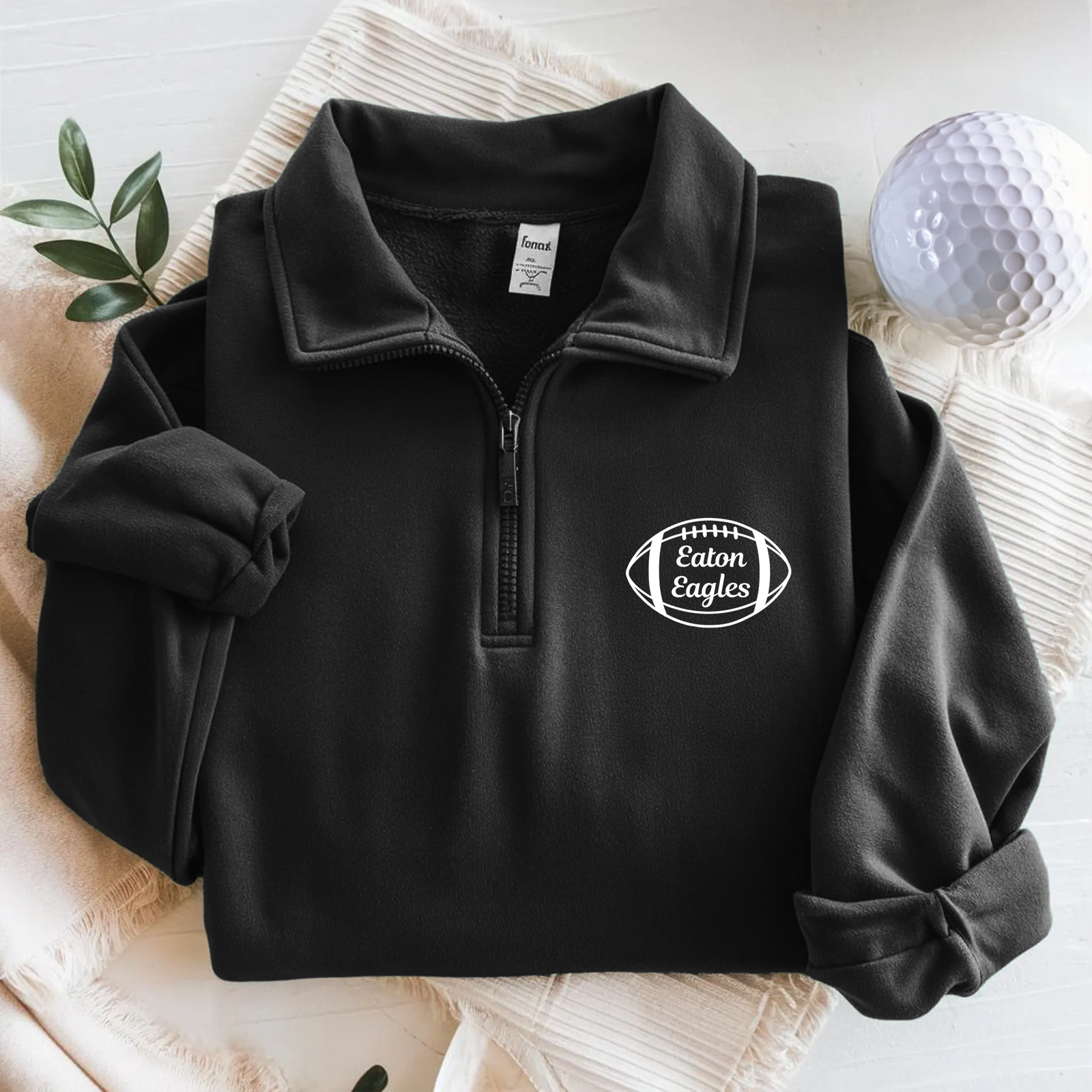 Custom Name Printed Quarter Zip Sweater Gift for Sport Lovers TH10 898265
