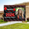 Custom Photo Congrats Class Of 2026 Graduation Yard Sign CH07 910262