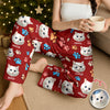 Custom Cat You Left Paw Prints On My Heart 3D Effect Sweatpants HO82 900380
