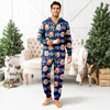 Custom Funny Kids Photo Best Mommy Daddy Ever Christmas Light Onesite Pajamas CH07 899840