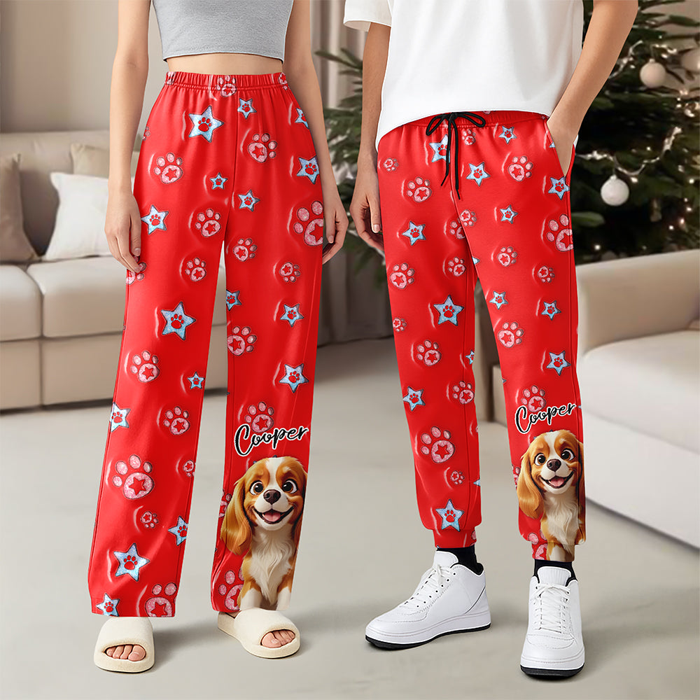 Custom Baby Dog Of Mom 3D Effect Sweatpants For Dog Lovers LM32 895935