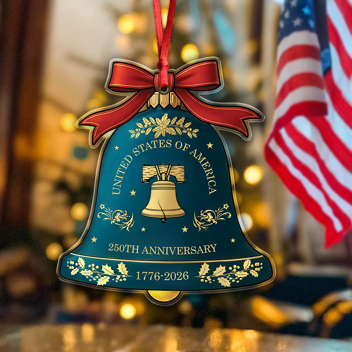 250 Years Anniversary United States of America Acrylic Ornament Decor Gift HO82 900376