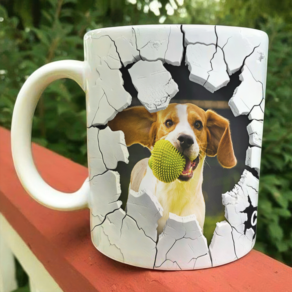 Custom Dog Cat Photo With 3D Inflated Mug Personalized Gift N369 893094
