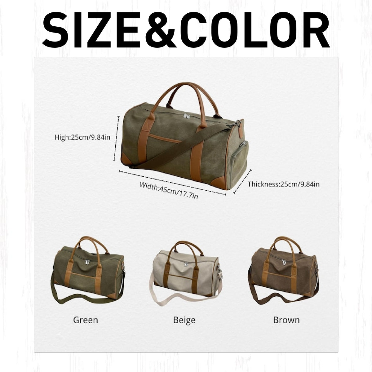 Personalized Name Embroidered Travel Bag, Groomsmen Gift, Wedding Anniversary, Valentine Gift, Best Men's Gift HO82 900796