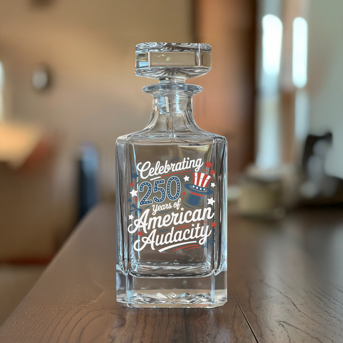 250 Years America 250th Anniversary USA 4th of July Decanter HO82 894816