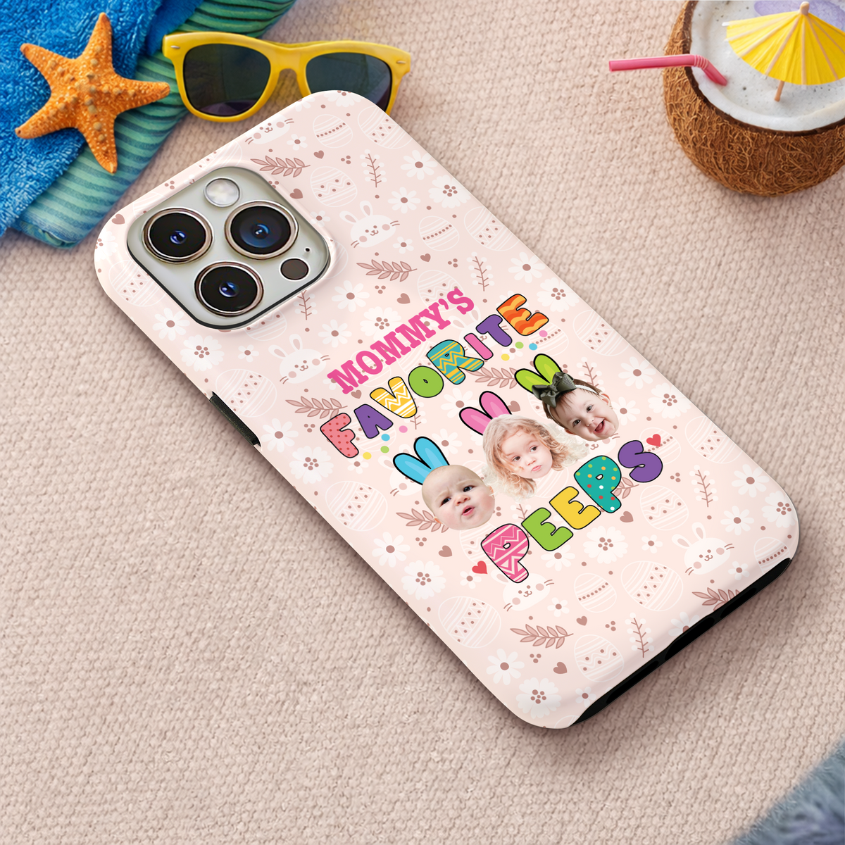Custom Photo Favorite Peep For Easter Day Phone Case Gift For Grandma, Mom HA75 920242