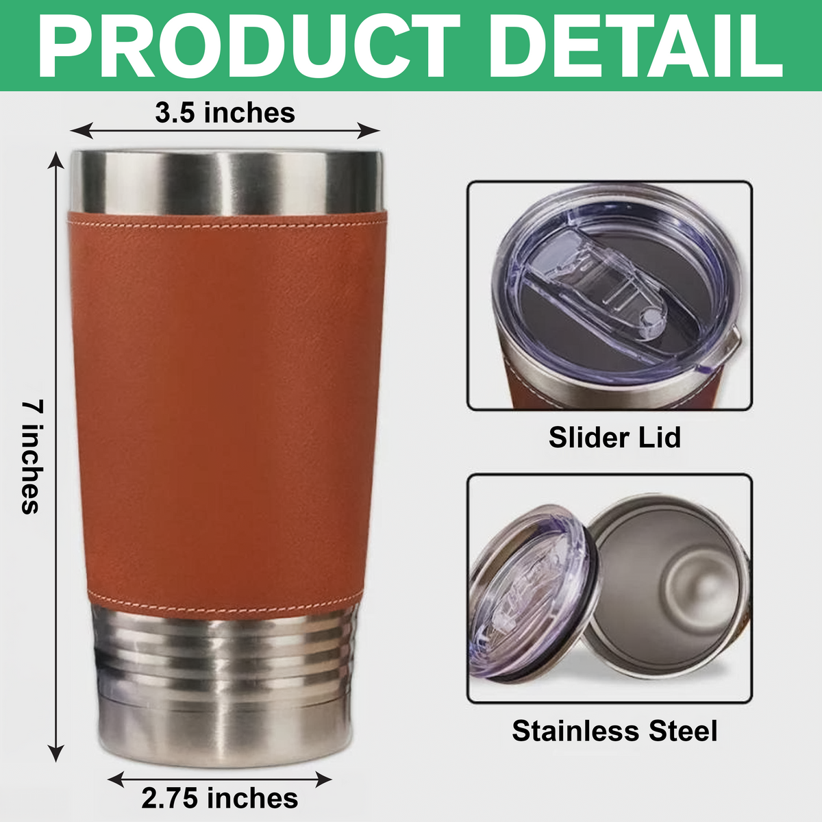 Legend Husband Daddy Leather Tumbler TH10 894055