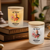 Custom Photo Dad Mom In Heaven Memorial Glass Jar With LED Candle LM32 893495