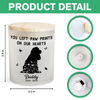 Personalized Forever Loved, Always In Our Hearts Memorial Glass Jar With LED Candle LM32 893497
