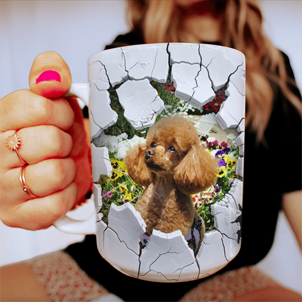 Custom Dog Cat Photo With 3D Inflated Mug Personalized Gift N369 893094