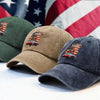 Custom Photo Route US 66 Car Washed Denim Baseball Cap HA75 897810