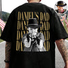 Personalized Vintage Photo Dad, Mom, Grandpa, Grandma Family Back Dark Shirt HA75 921522