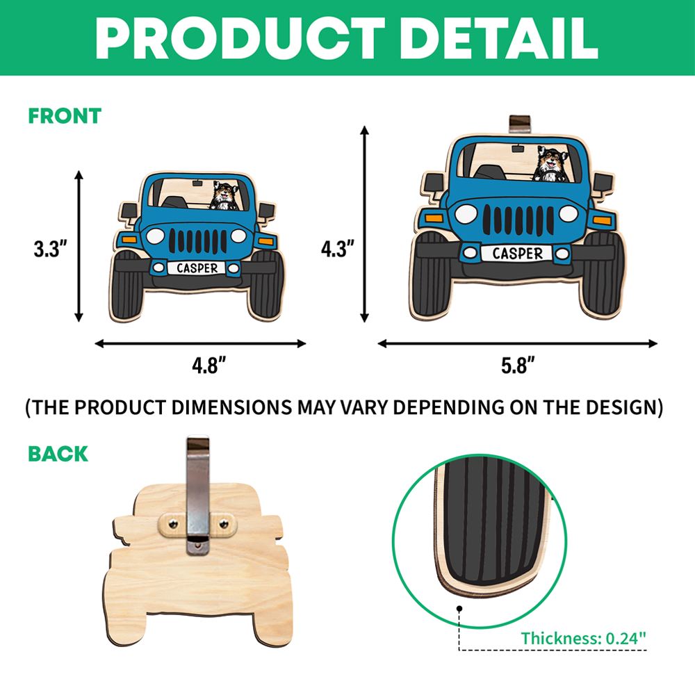 Off-Road Dog Visor Clip For Pet Lovers HO82 893656