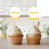 Custom University Logo Class of 2025 Graduation Decoration Cupcake Toppers HA75 892266