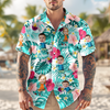 Custom Photo Funny Kids Personalized Hawaii Shirt Gift  For Family Members HA75 892082