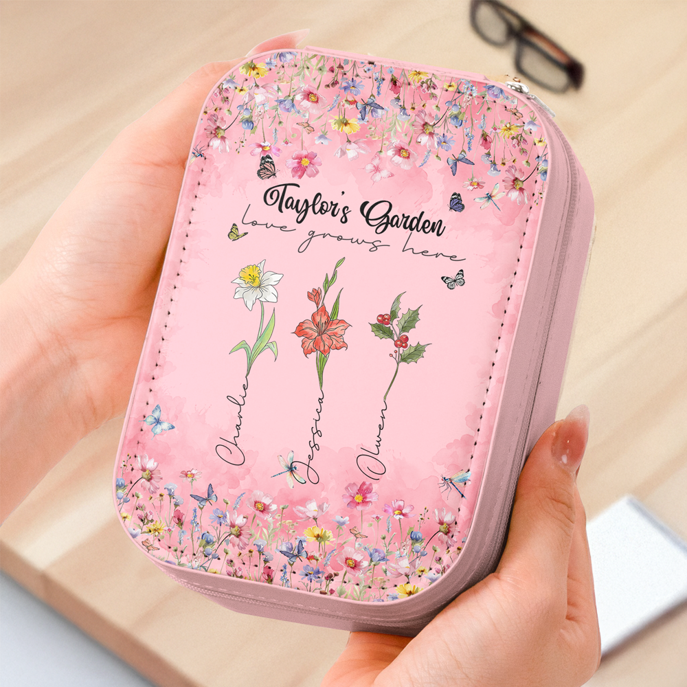 Mother's Garden Love Grows Here Mother's Day Makeup Box With LED LM32 893301