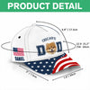 Custom Dog Cat Photo Dad America Flag Classic Cap Father's Day Gift HA75 921412