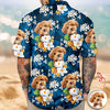 Custom Pet Face Tropical Hawaiian Shirt Pet Lover Summer Gift CH07 911244