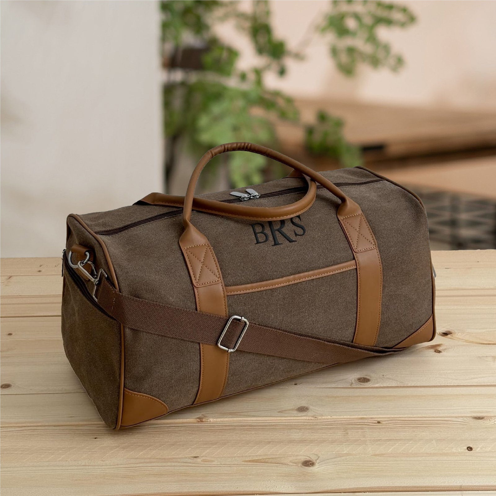 Personalized Name Embroidered Travel Bag, Groomsmen Gift, Wedding Anniversary, Valentine Gift, Best Men's Gift HO82 900796