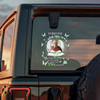 Custom Photo Wings Forever In My Heart Memorial Car Window Decal Sticker HA75 921074