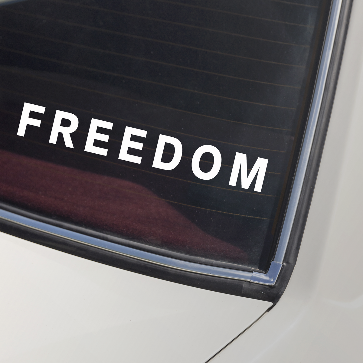 Freedom Charlie Kirk Car Window Decal Sticker LM32 67785