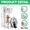 Custom Photo Life Would Be Boring Without Me Dog Cat Fat Tumbler HA75 892302