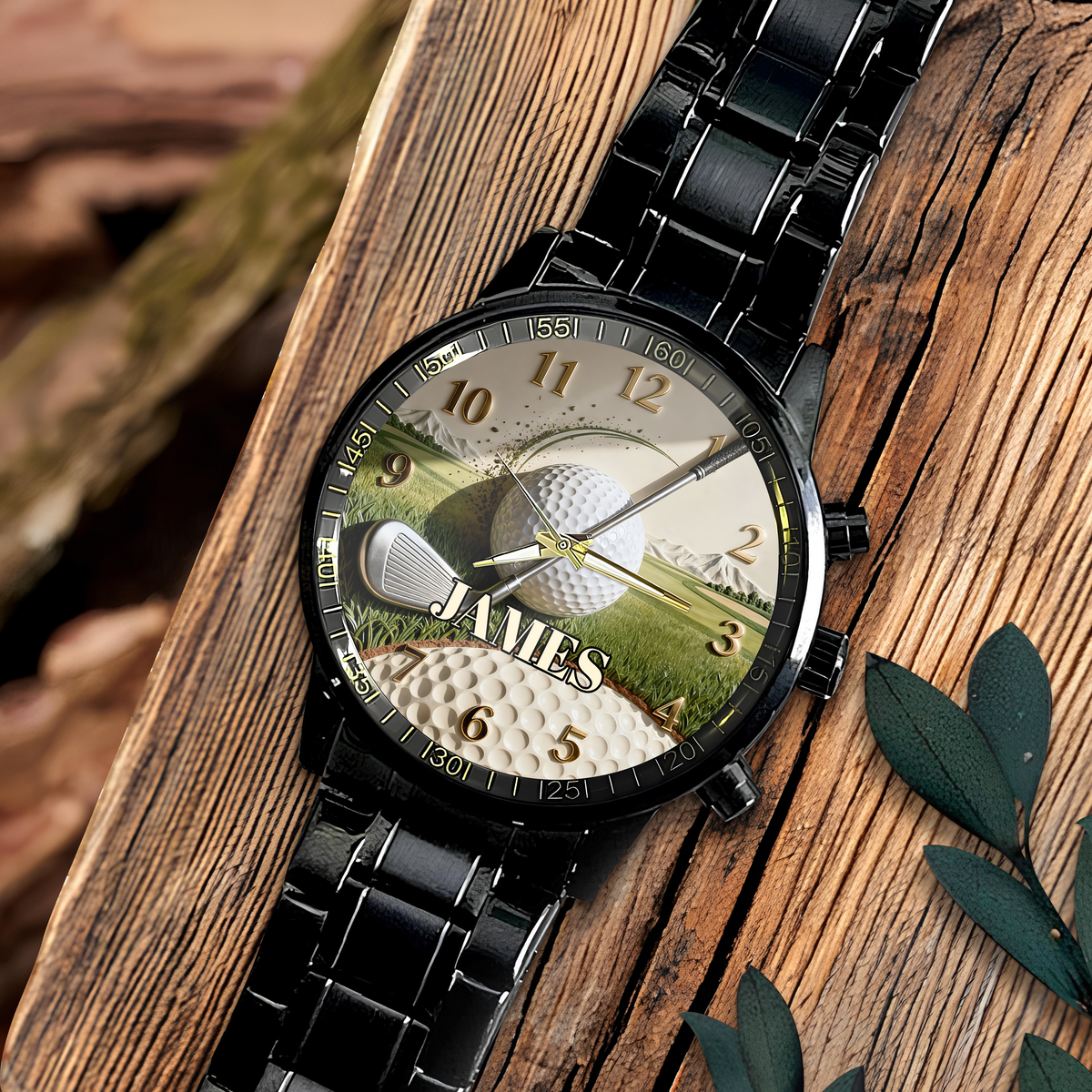Custom Name Golf Player Wrist Watch Gift For Golf Enthusiasts CH07 899616