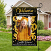 Custom Photo Class Of 2026 Glitter Graduation Garden Flag LM32 899359