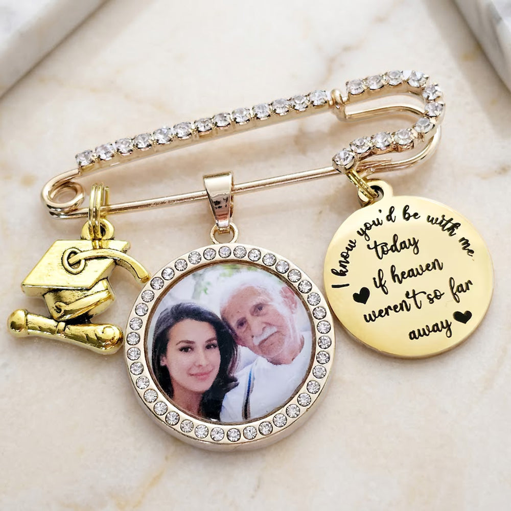 Personalized Photo 2026 Graduation Cap Memorial Tassel Picture Lapel Pin HA75 921076