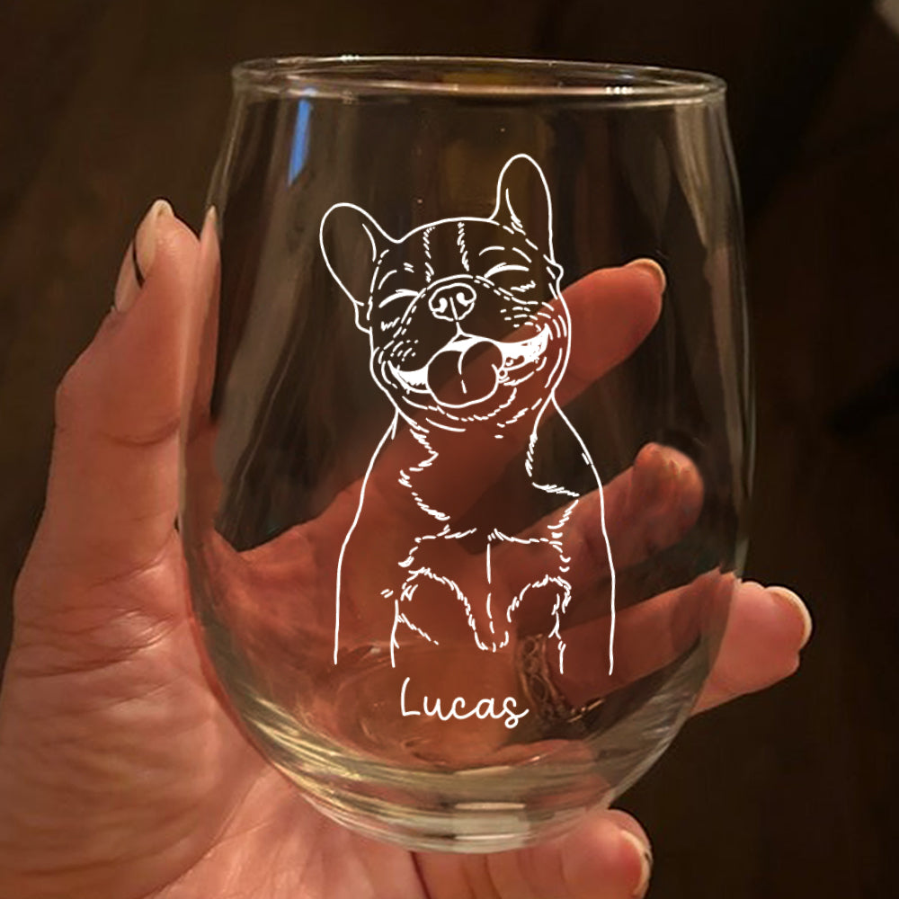 Custom Dog Line Photo Gift for Pet Lovers CH07 910174