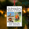 Custom Photo What A Year Acrylic Ornament Christmas Gift For Hunting Lovers HO82 894686