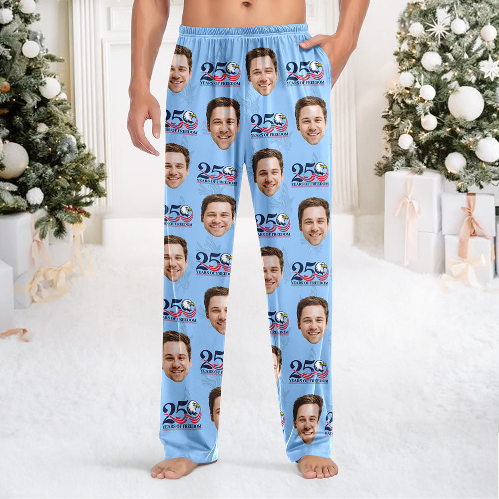 Custom Face Celebrate America 250th Anniversary of Freedom Sweatpants CH07 899758