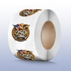 America 250th Anniversary Roll Sticker CH07 910596