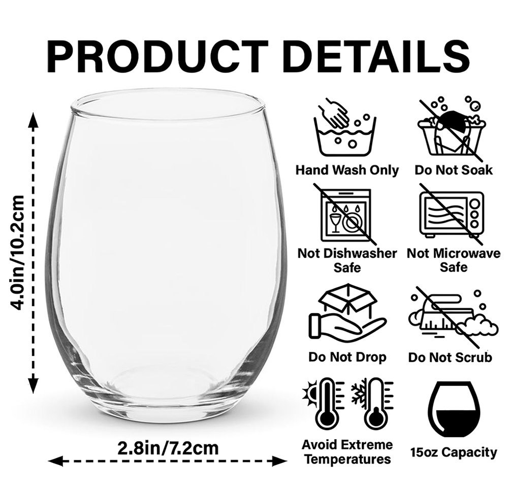 Mom And Daughter Forever Personalized Wine Glass Mother's Day Gifts For Mom, Daughter HA75 920856