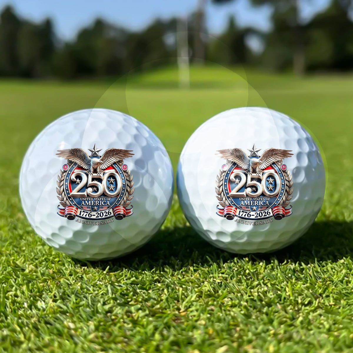 USA Eagles 250th Anniversary Semiquincentennial 1776-2026 Golf Ball TH10 169117