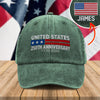 Custom Name250 Anniversary USA 1776-2026 Embroidered American Flag HA75 898810