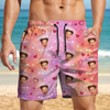 Custom Photo I Fking Love My Lover Beach Short For Couple TH10 892825