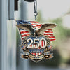 Personalized America 250th Anniversary Patriot Eagle Acrylic Keychain HA75 921024