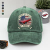 This Is How I Roll - Custom Car Photo Route 66 Vintage Washed Denim Baseball Cap CH07 896426