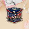 Personalized Faith, Family & Freedom America 250 Years Acrylic Keychain HA75 921016