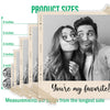 Custom Couple Photo Acrylic Fridge Magnet Valentine Gift, Anniversary Gift HA75 920108