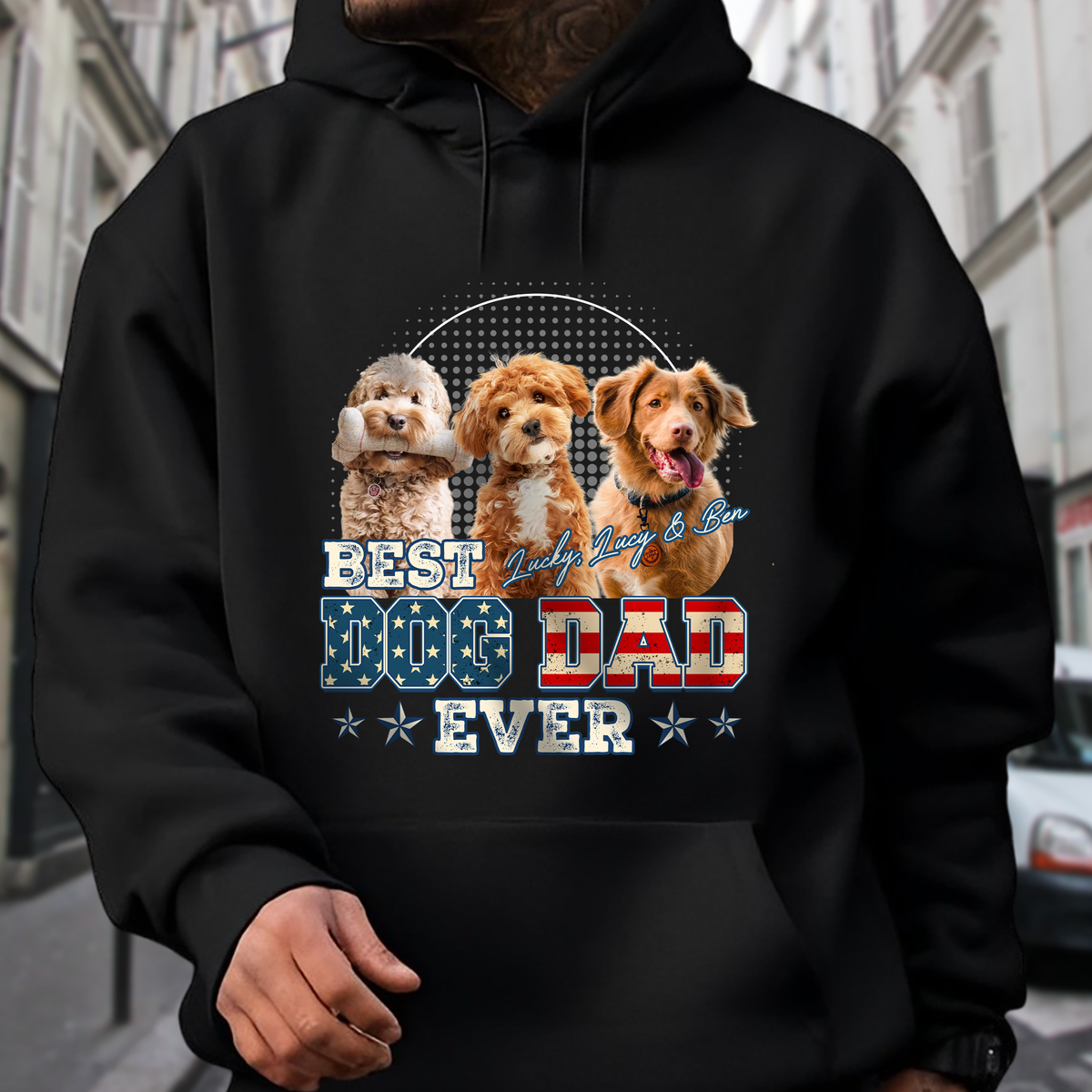Custom Photo Best Dog Dad Ever Dog Shirt Gift For Dad HO82 893928