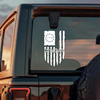 We The People American Flag Car Window Decal Sticker HA75 898986