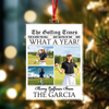 Custom Photo What A Year Acrylic Ornament Christmas Gift For Golf Lovers HO82 894692
