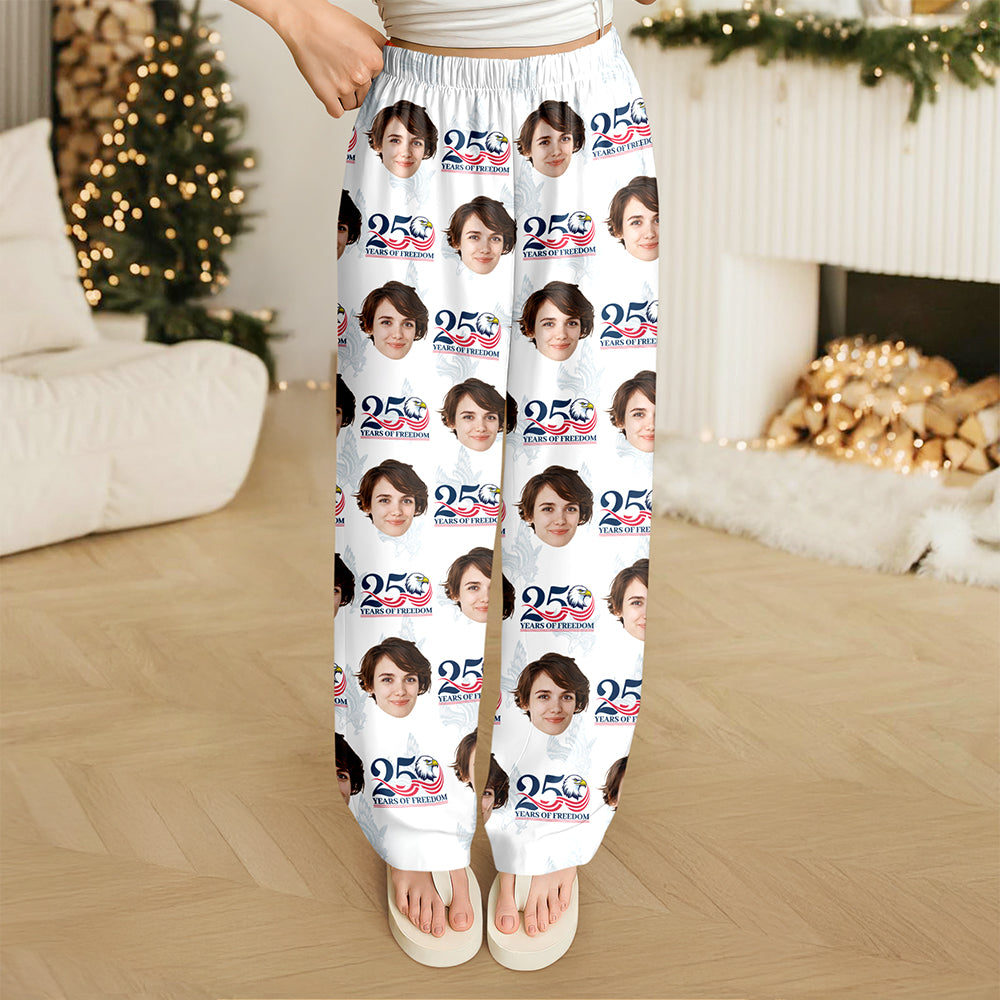 Custom Face Celebrate America 250th Anniversary of Freedom Sweatpants CH07 899758
