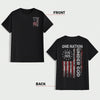One Nation Under God America 250th 1776-2026 Back & Front Dark Shirt TH10 169059