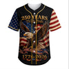 We The People 250th Anniversary Baseball Jersey Shirt CH07 911816