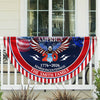 Custom Family Name 250 Years America Semiquincentennial Non-Pleated Fan Flag TH10 898017