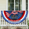 American Flag - USA 250th Anniversary Semiquincentennial Non-Pleated Fan Flag HO82 901056