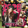 Custom Photo Class of 2026 Graduation Film Strip Glitter Backdrop, Personalized Party Decor LM32 899461